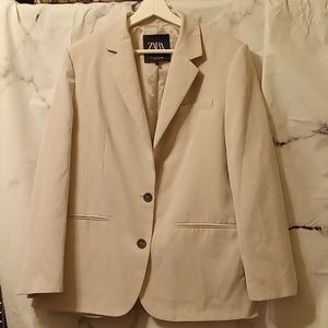 Zara Cream Blazer
